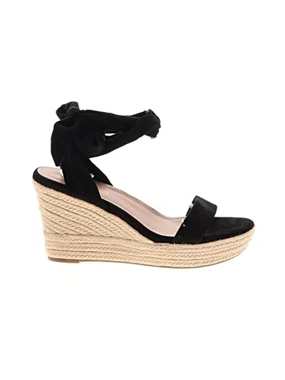 Pre-owned Dream Pairs Wedges In Black