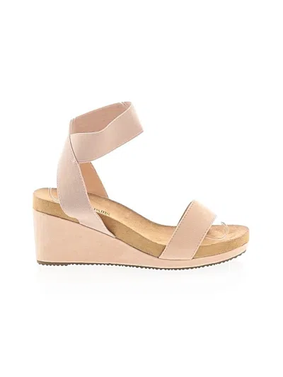 Pre-owned Dream Pairs Wedges In Brown