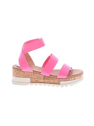 Pre-owned Dream Pairs Wedges In Pink