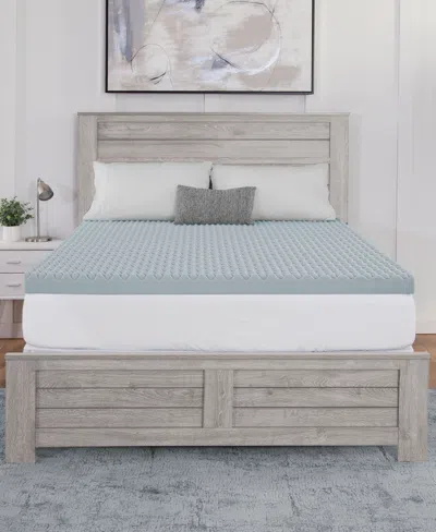 Dream Serenity Closeout!  Peak Comfort 3" Memory Foam Mattress Topper, Twin In Gray