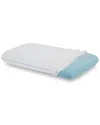 Dream Serenity Cool Sleep Memory Foam Jumbo Pillow In White