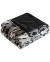 Dream Theory Velvet To Sherpa Oversized Throw