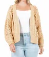 Dreamers By Debut Arlet Sweater In Camel