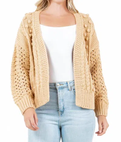 Dreamers By Debut Arlet Sweater In Camel