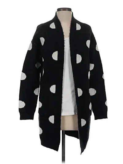 Pre-owned Dreamers By Debut Cardigan Sweater In Black