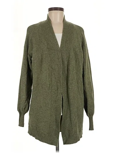 Pre-owned Dreamers By Debut Cardigan Sweater In Green