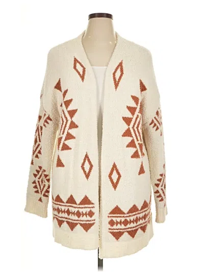 Pre-owned Dreamers By Debut Cardigan Sweater In Ivory