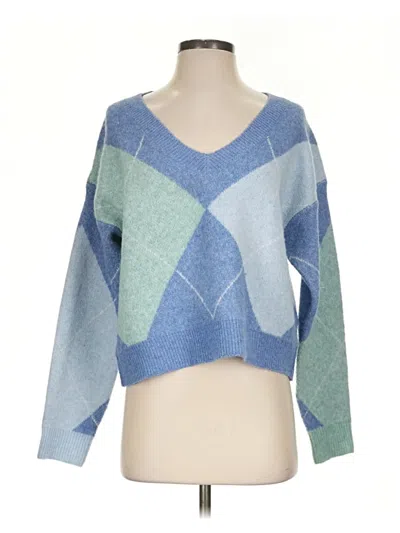Pre-owned Dreamers By Debut Pullover Sweater In Blue