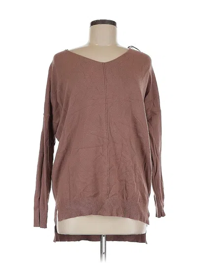 Pre-owned Dreamers By Debut Pullover Sweater In Brown