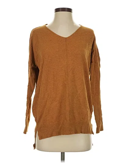 Pre-owned Dreamers By Debut Pullover Sweater In Brown