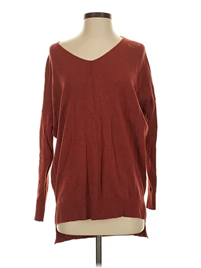 Pre-owned Dreamers By Debut Pullover Sweater In Burgundy