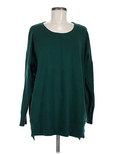 Pre-owned Dreamers By Debut Pullover Sweater In Green