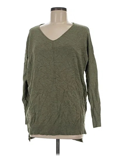 Pre-owned Dreamers By Debut Pullover Sweater In Green