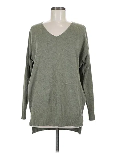 Pre-owned Dreamers By Debut Pullover Sweater In Green