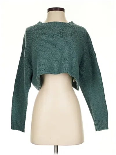 Pre-owned Dreamers By Debut Pullover Sweater In Green