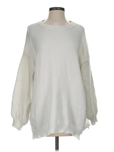 Pre-owned Dreamers By Debut Pullover Sweater In Ivory