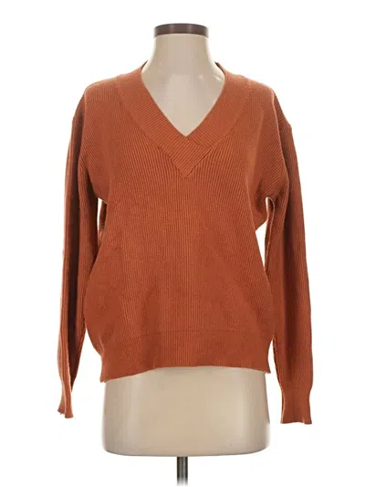 Pre-owned Dreamers By Debut Pullover Sweater In Orange
