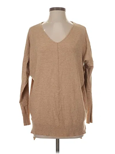 Pre-owned Dreamers By Debut Pullover Sweater In Tan