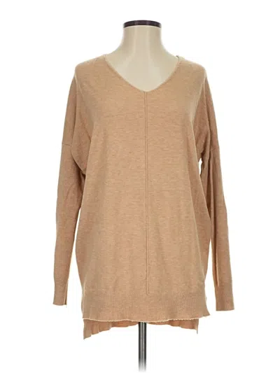 Pre-owned Dreamers By Debut Pullover Sweater In Tan