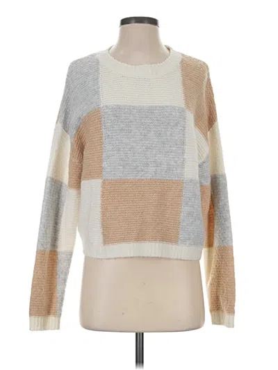 Pre-owned Dreamers By Debut Pullover Sweater In Tan