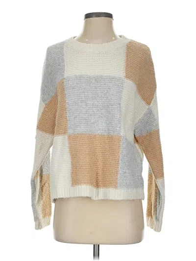 Pre-owned Dreamers By Debut Pullover Sweater In Tan