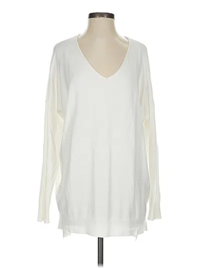 Pre-owned Dreamers By Debut Pullover Sweater In White