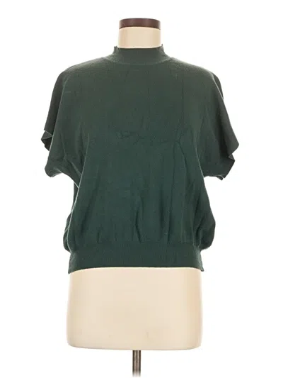 Pre-owned Dreamers By Debut Short Sleeve Turtleneck In Green