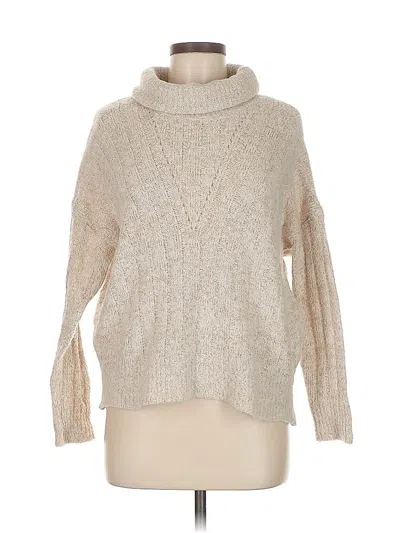 Pre-owned Dreamers By Debut Turtleneck Sweater In Brown