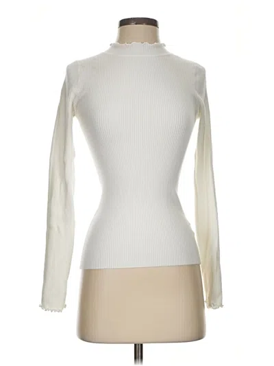 Pre-owned Dreamers By Debut Turtleneck Sweater In Ivory