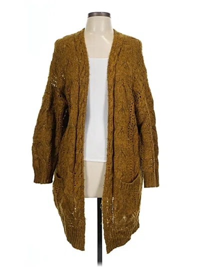 Pre-owned Dreamers Cardigan Sweater In Brown