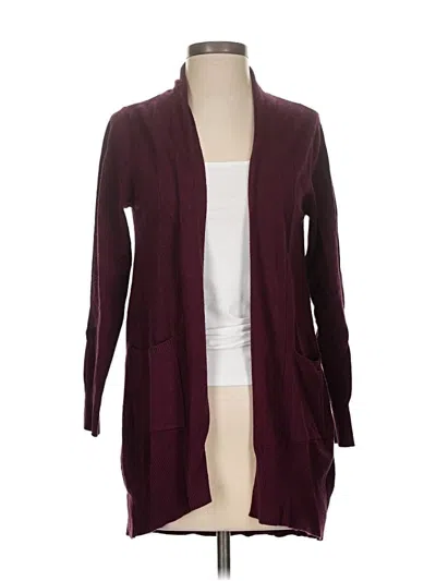 Pre-owned Dreamers Cardigan Sweater In Burgundy