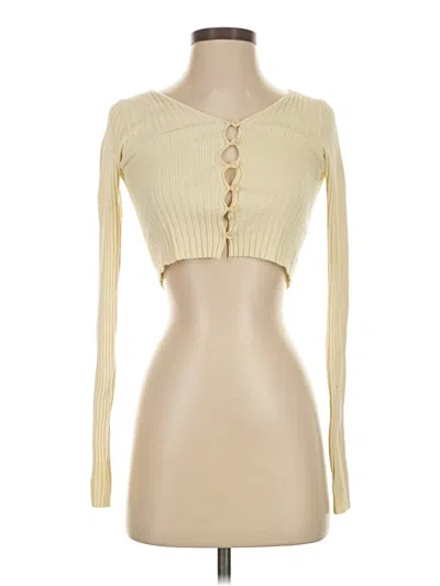 Pre-owned Dreamers Cardigan Sweater In Ivory