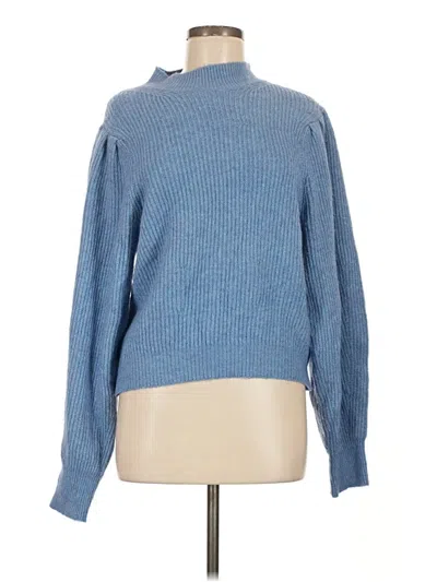 Pre-owned Dreamers Long Sleeve Turtleneck In Blue