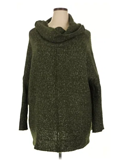 Pre-owned Dreamers Poncho In Green