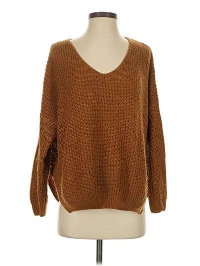 Pre-owned Dreamers Pullover Sweater In Brown