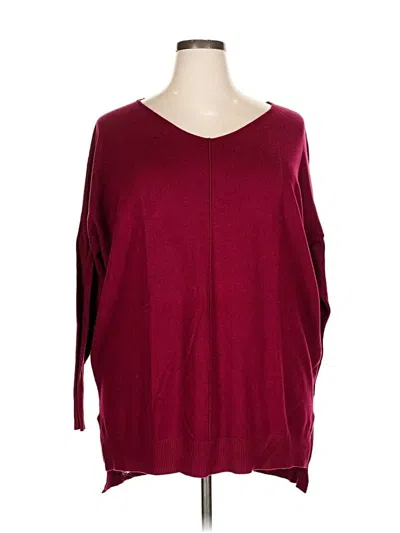 Pre-owned Dreamers Pullover Sweater In Burgundy