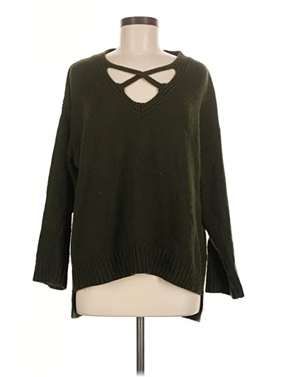 Pre-owned Dreamers Pullover Sweater In Green
