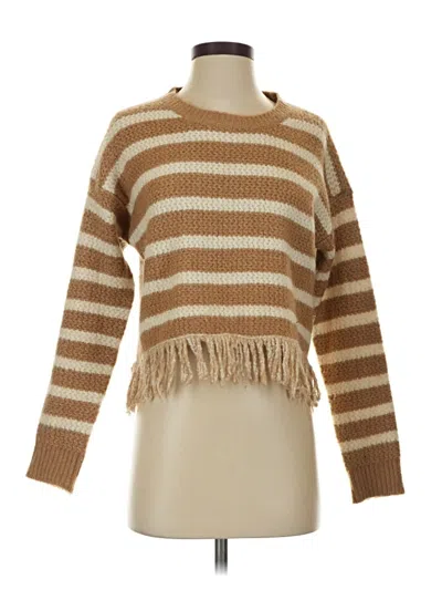 Pre-owned Dreamers Pullover Sweater In Tan
