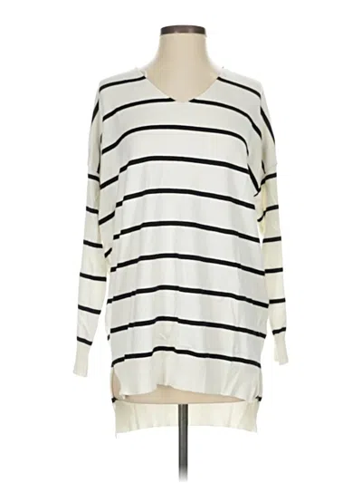 Pre-owned Dreamers Pullover Sweater In White