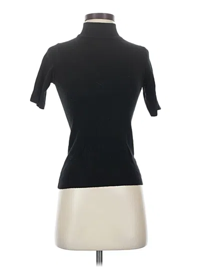 Pre-owned Dreamers Short Sleeve Turtleneck In Black