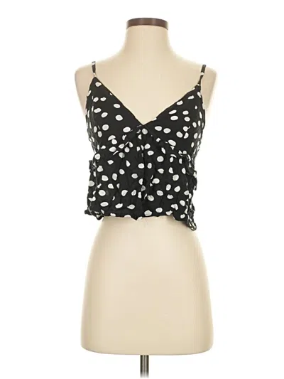 Pre-owned Dreamers Sleeveless Blouse In Black