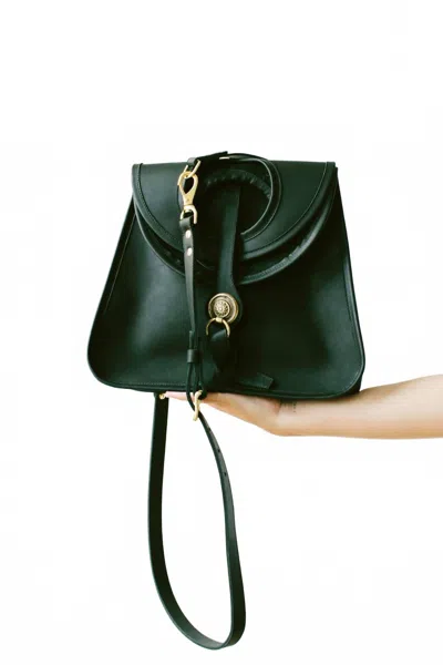 Dreamers Supply Co. Amélie Crossbody Bag In Noir In Green