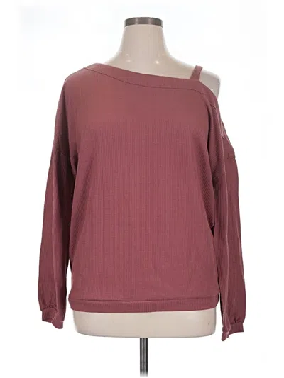 Pre-owned Dreamers Sweatshirt In Burgundy