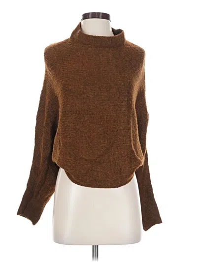 Pre-owned Dreamers Turtleneck Sweater In Brown