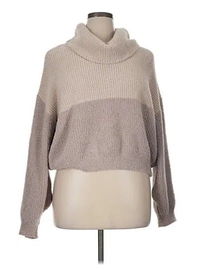 Pre-owned Dreamers Turtleneck Sweater In Tan