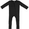 Dreamland Baby Kids'  Baby Pajamas With Dream Cuffs In Black