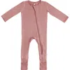 Dreamland Baby Kids'  Baby Pajamas With Dream Cuffs In Dusty Rose