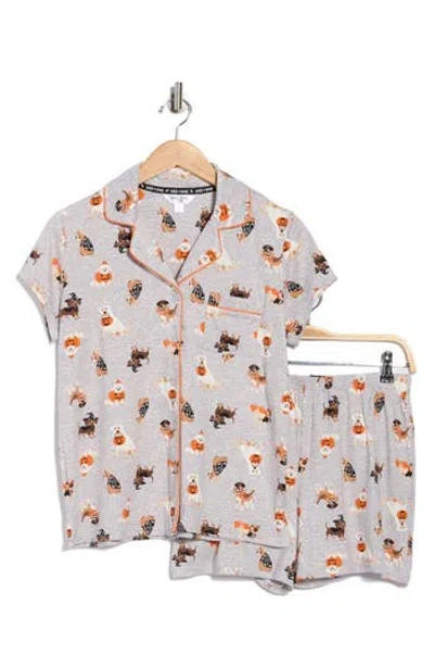 Dreamwear Halloween Peached Jersey Short Pajamas