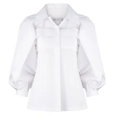 Dref By D Women's Champagne Shirt - White