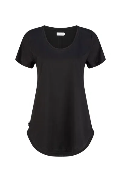 Dref By D Women's London Fitted Cotton Tee - Black
